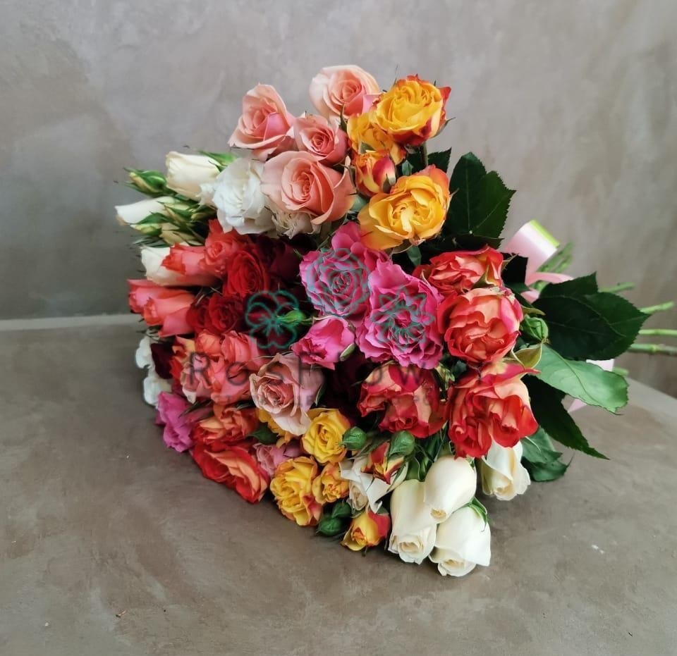 Букет цветов из: Розы в Нерастанное