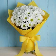 Букет цветов из:  Хризантемы #REPLACE_PRED# Нерастанное