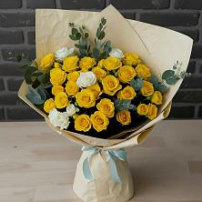 Букет цветов из:  Розы в Нерастанное