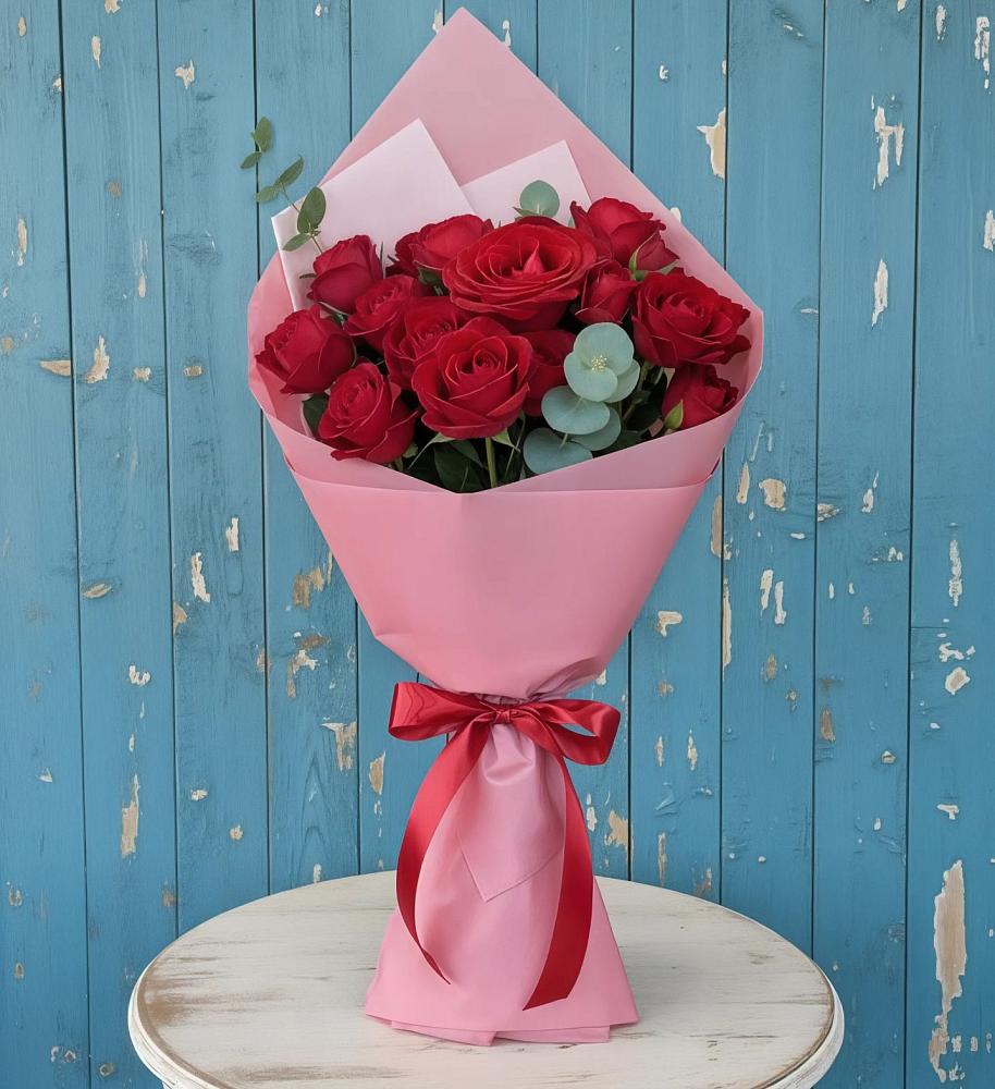 Букет цветов из: Розы в Нерастанное