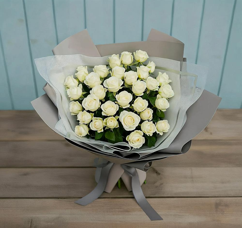Букет Белоснежная нежность в Нерастанное