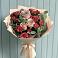 Букет цветов из: Гвоздики и Розы в Нерастанное