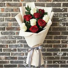 Букет цветов из:  Розы в Нерастанное