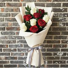 Букет цветов из:  Розы в Нерастанное