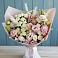 Букет цветов из: Альстромерии и Розы в Нерастанное