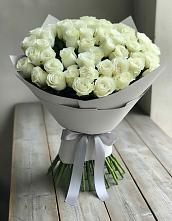 Букет 35 Белых роз #REPLACE_PRED# Нерастанное