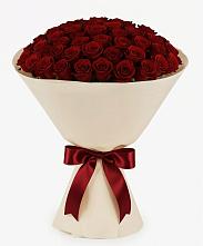 Букет 101 Бордовая роза Блэк Бакарра в Нерастанное