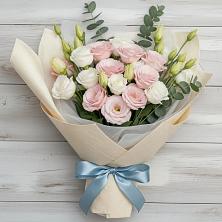 Букет цветов из:  Лизиантусы в Нерастанное