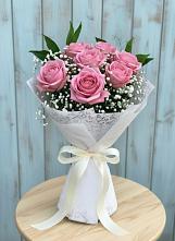 Букет цветов из:  Розы в Нерастанное