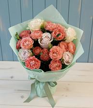 Букет цветов из:  Розы в Нерастанное