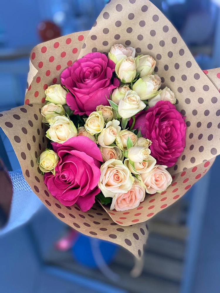 Букет цветов из: Розы в Нерастанное