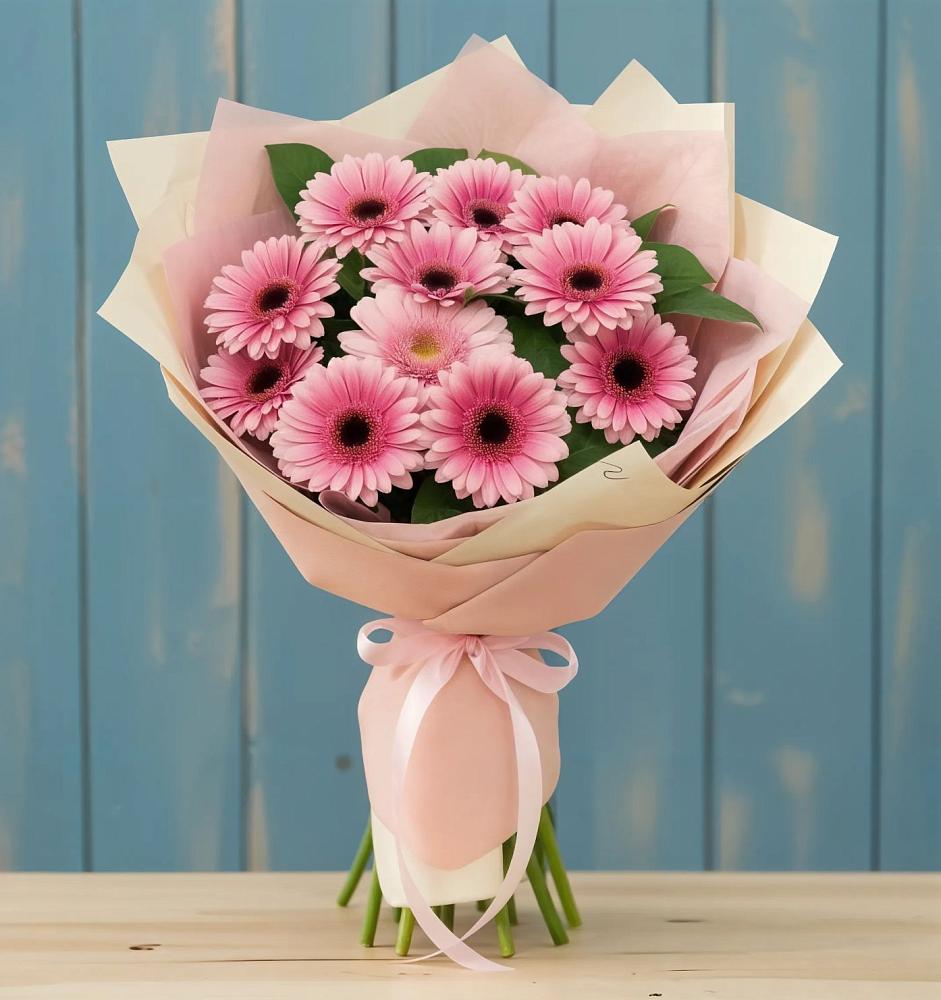 Букет цветов из: Герберы в Нерастанное