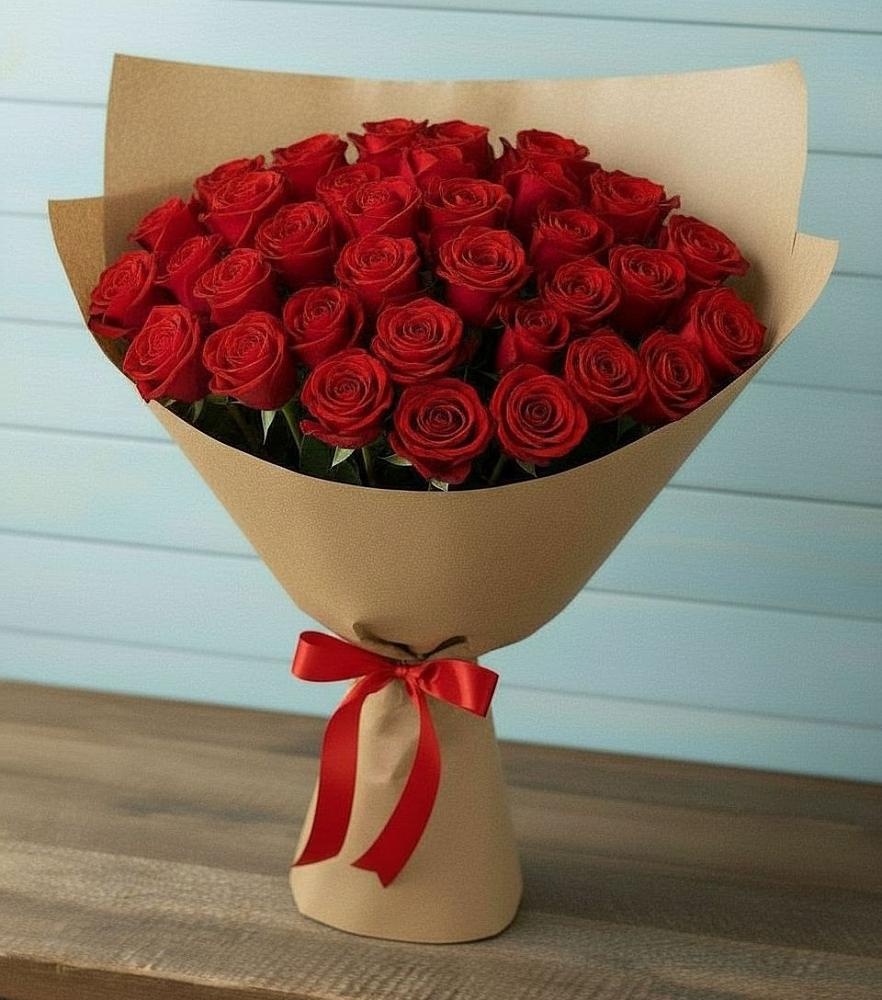 Букет Красные розы Милано в Нерастанное