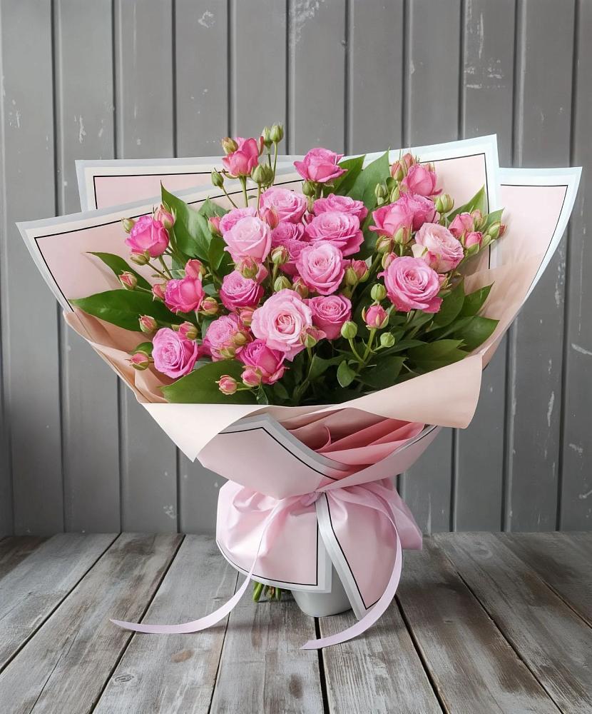 Букет Розовый кустик в Нерастанное