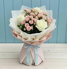 Букет цветов из:  Розы #REPLACE_PRED# Нерастанное