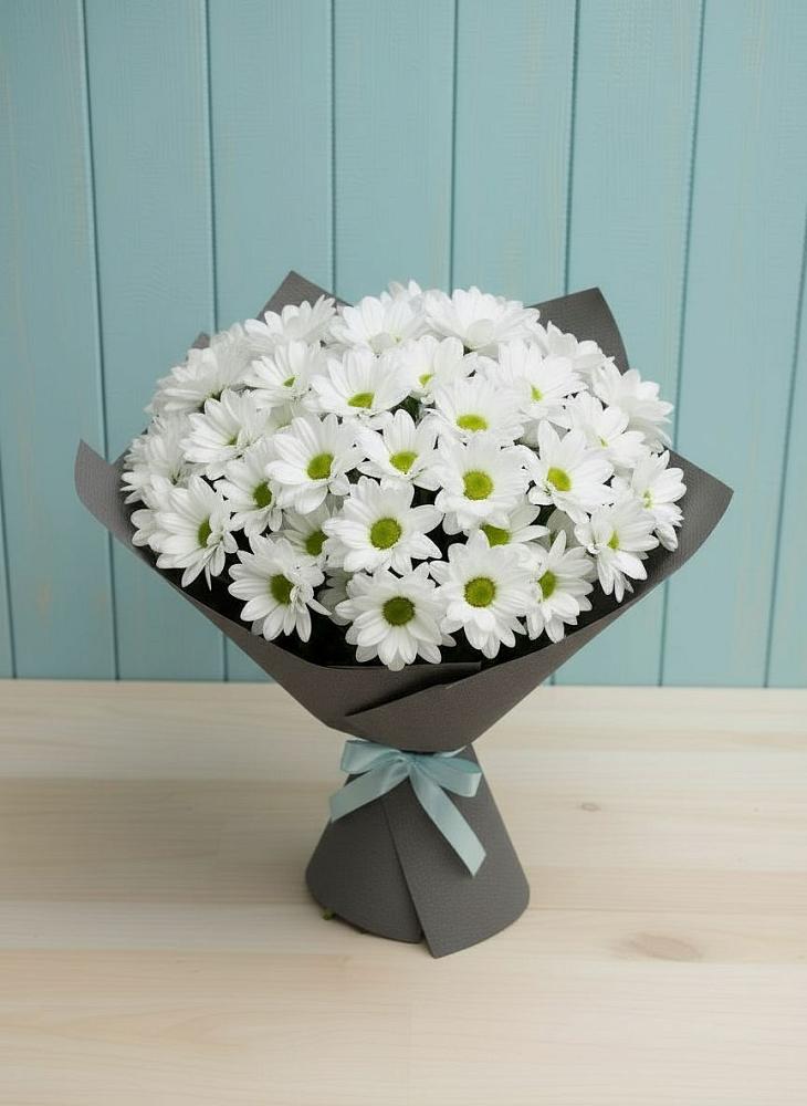 Букет цветов из: Хризантемы в Нерастанное