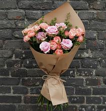Букет цветов из:  Розы #REPLACE_PRED# Нерастанное