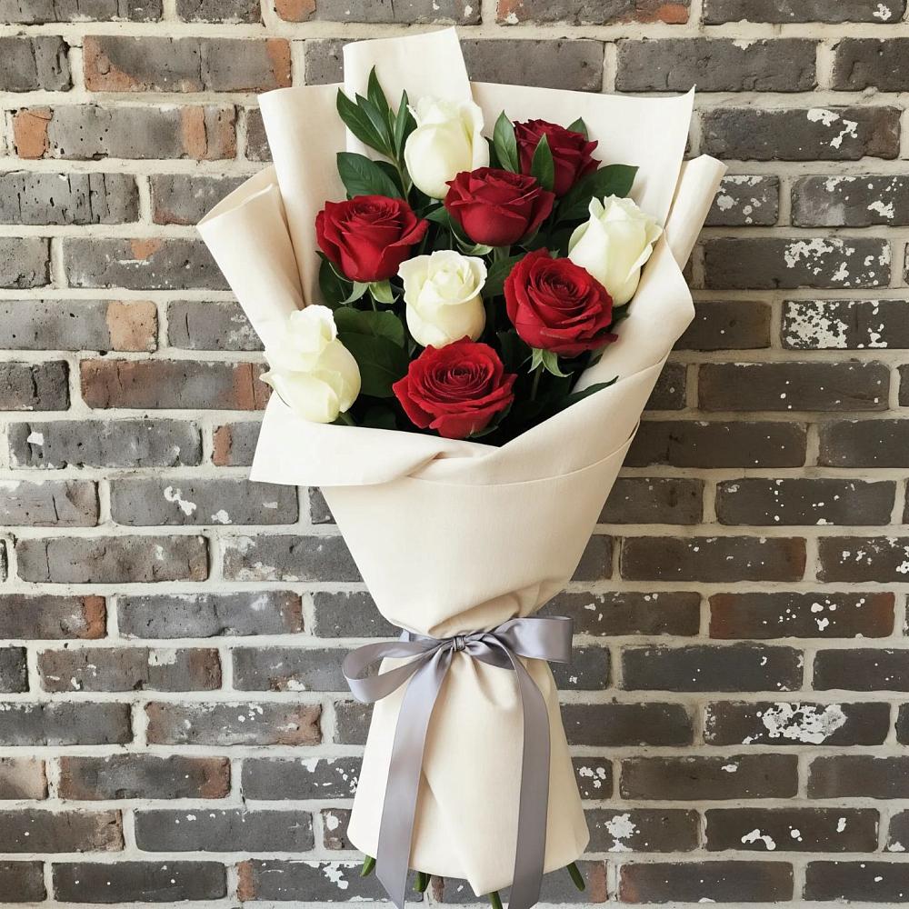 Букет цветов из: Розы в Нерастанное