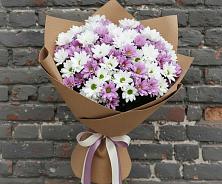 Букет цветов из:  Хризантемы #REPLACE_PRED# Нерастанное