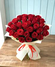Букет 29 Красных роз в Нерастанное