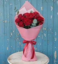Букет цветов из:  Розы в Нерастанное