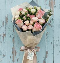 Букет цветов из:  Розы в Нерастанное
