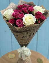 Букет цветов из:  Розы в Нерастанное