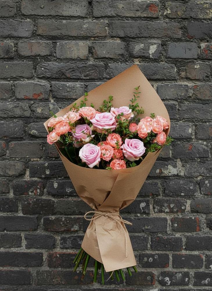 Букет цветов из: Розы в Нерастанное