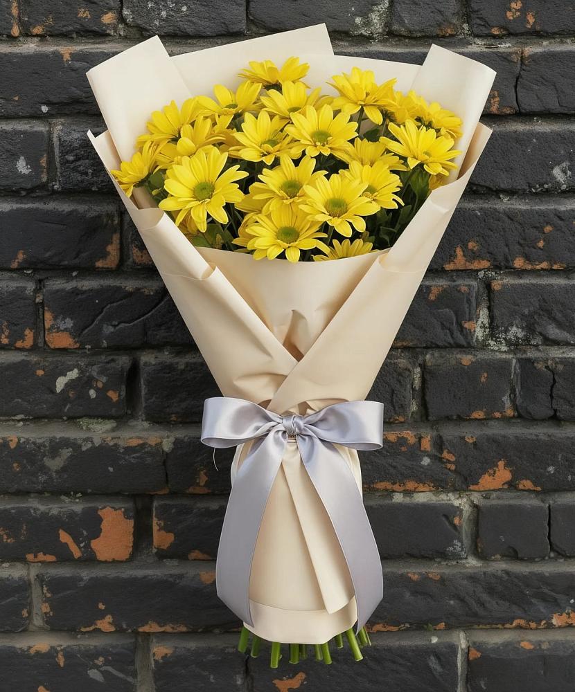 Букет цветов из: Хризантемы в Нерастанное