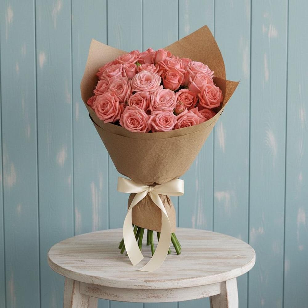 Букет цветов из: Розы в Нерастанное