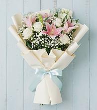 Букет цветов из:  Лилии в Нерастанное