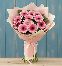Букет цветов из:  Герберы в Нерастанное