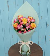 Букет цветов из:  Розы #REPLACE_PRED# Нерастанное