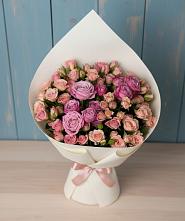 Букет цветов из:  Розы #REPLACE_PRED# Нерастанное