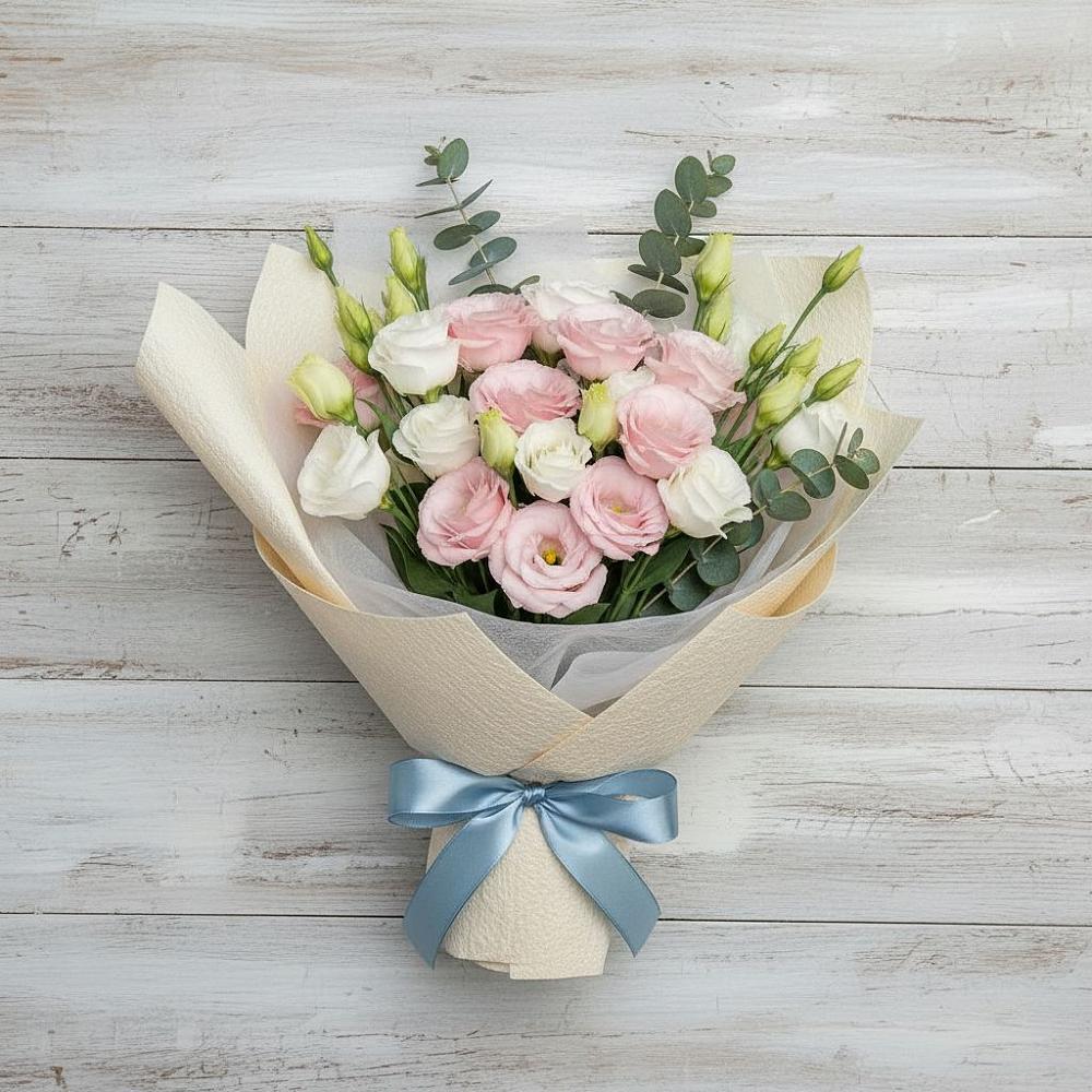 Букет цветов из: Лизиантусы в Нерастанное